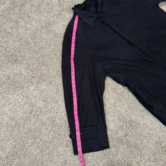 Vintage Christian Dumas trench coat with removable wool lining. Size 42 Tall - Picture 13 of 14